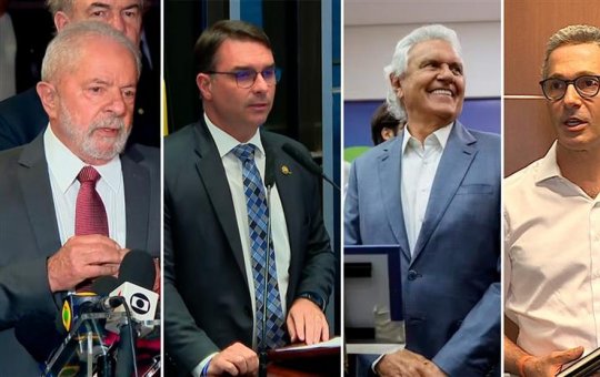 Lula lidera contra Flávio Bolsonaro e aparece à frente em todos os cenários de 2º turno afirma pesquisa