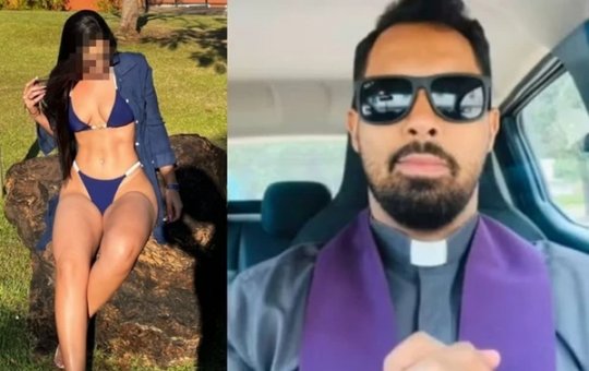Padre flagrado com noiva de fiel processa emissoras de TVs e pede R$ 300 mil