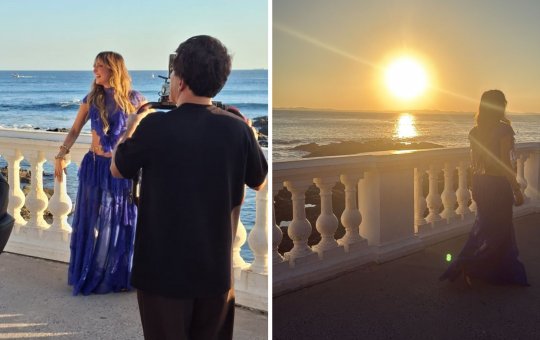 Claudia Leitte faz gravação surpresa no Porto da Barra em Salvador e surpreende fãs