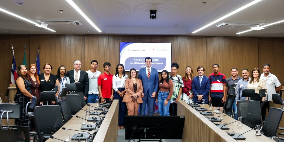 Fundação José Silveira e MPBA firmam parceria para capacitação de jovens em medidas socioeducativas