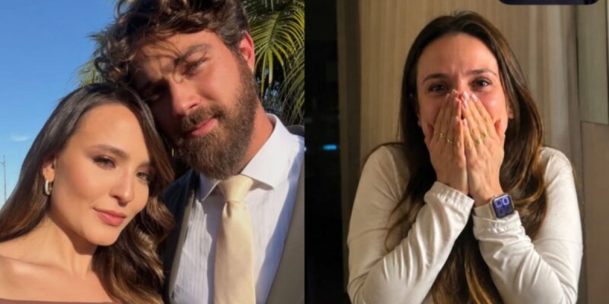 Larissa Manoela leva susto com novo visual do marido André Luiz Frambach após novela: “Meu Deus!”