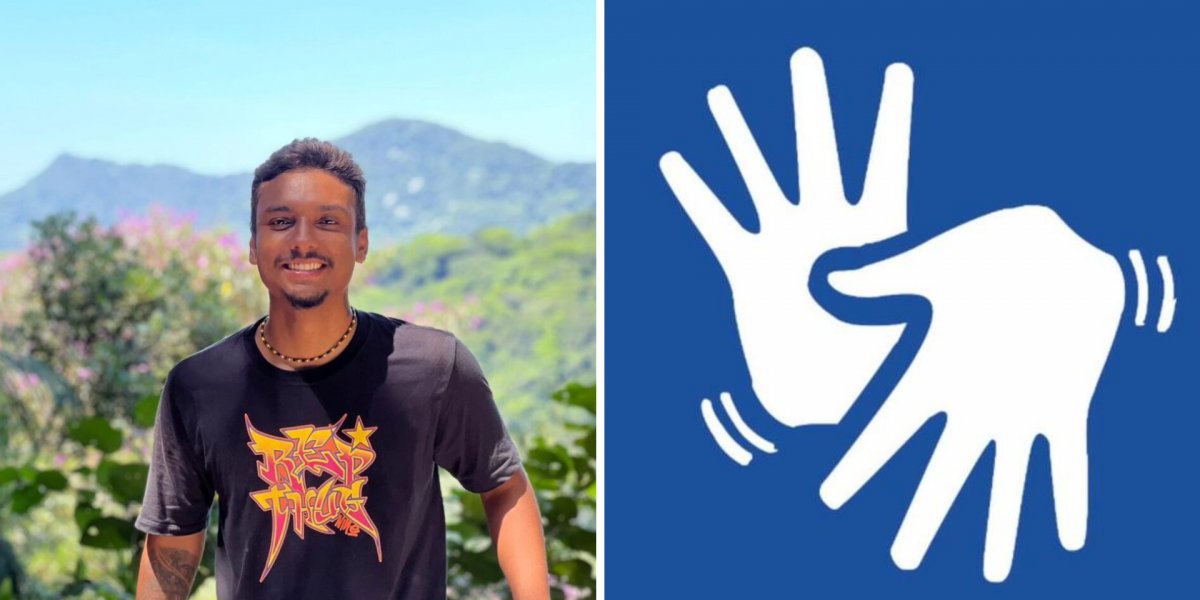Estudante da UFF cria ferramenta com IA que traduz Libras para português em tempo real