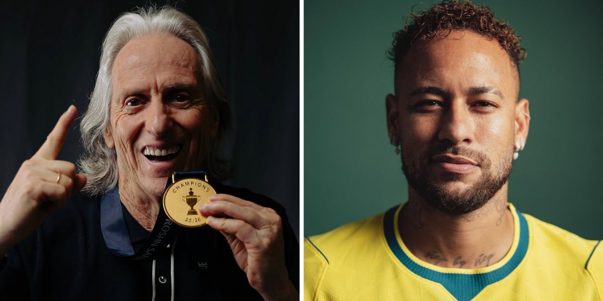 Jorge Jesus revela conversa com Neymar no Al-Hilal: "Você acabou"