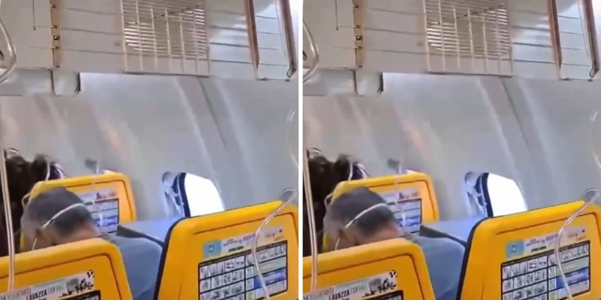 Janela se rompe durante voo, passageiro é parcialmente sugado e avião faz pouso de emergência