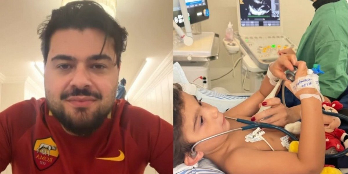 Filho de Cristiano, da dupla com Zé Neto, sofre picada de escorpião em rancho e é atendido em hospital