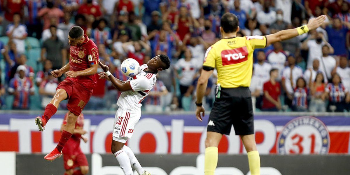 Bahia se manifesta sobre erros de arbitragem em seus jogos no Brasileirão