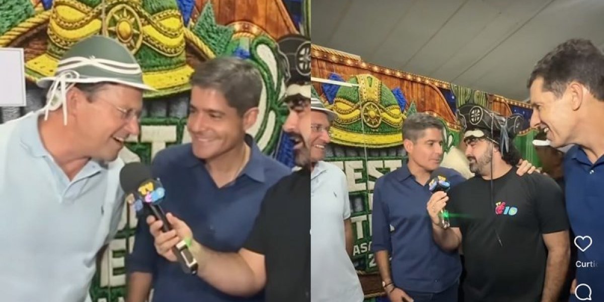 ACM Neto se nega a gemer em entrevista e João Roma surpreende mostrando como se faz