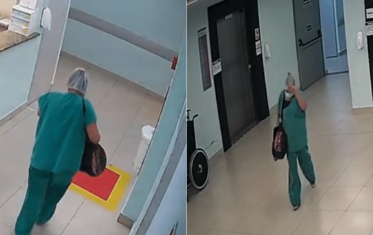 Técnica de enfermagem é flagrada tentando levar recém-nascida de maternidade em Teresina