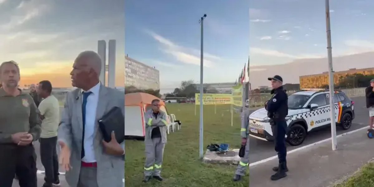 Pastor Isidório acampa em Brasília e pressiona Senado por votação da escala 5x2