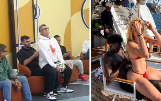 Craque Neto ironiza foto de Vini Jr. e Virginia ao vivo e faz imitação
