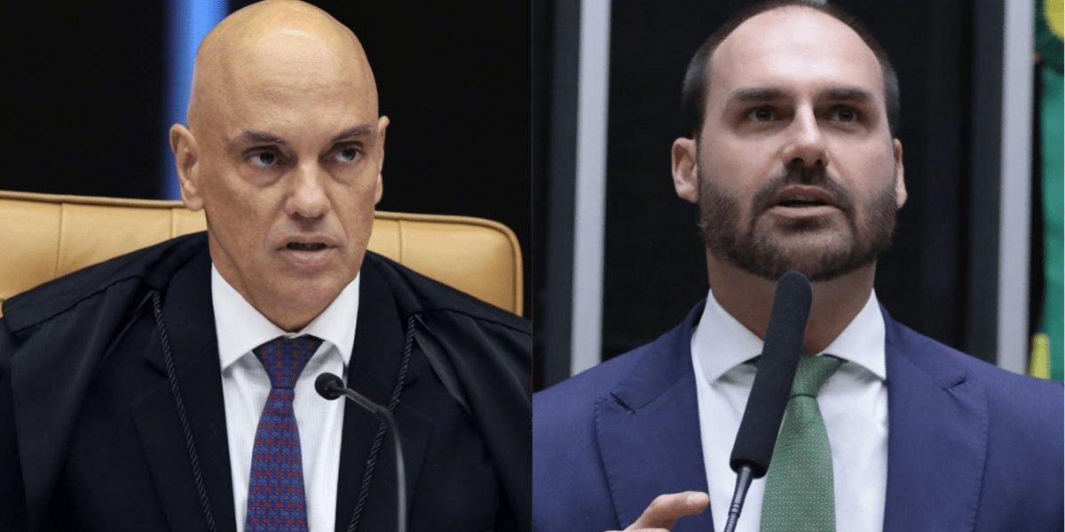 Eduardo Bolsonaro pede nova aplicação da Lei Magnitsky contra Alexandre de Moraes
