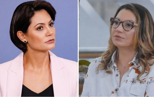 Janja presta solidariedade a Michelle Bolsonaro por ataques misóginos: “A gente não pode soltar a mão”