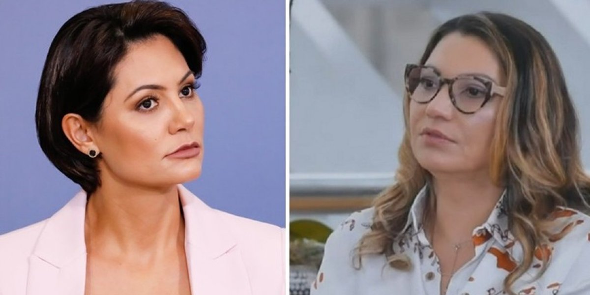 Janja presta solidariedade a Michelle Bolsonaro por ataques misóginos: “A gente não pode soltar a mão”