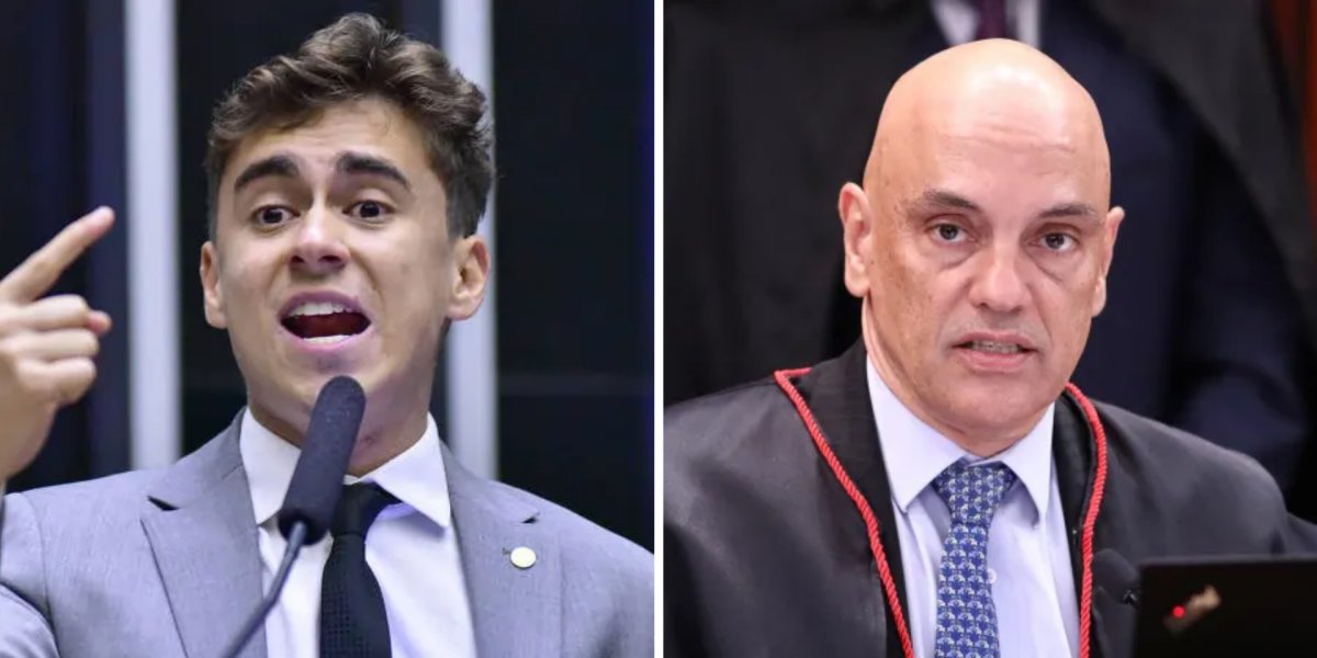 Nikolas diz que Moraes faz "propaganda" para Flávio Bolsonaro e compara caso com prisão de Lula