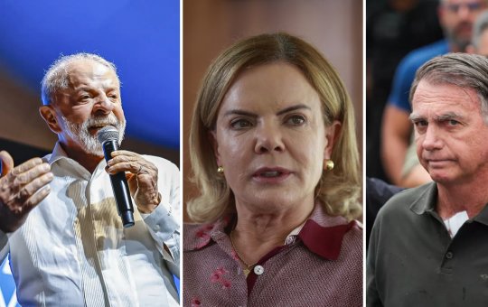 Gleisi diz que não há comparação entre Lula e Bolsonaro e chama prisão do petista de "injusta"