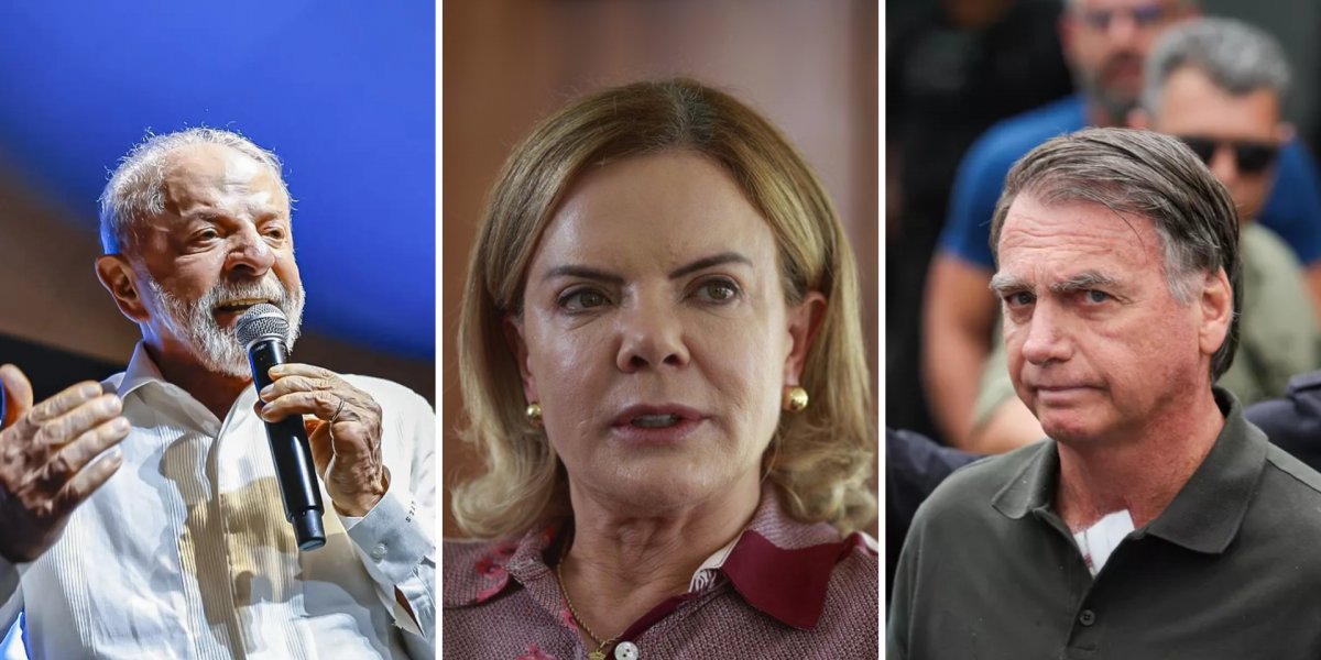 Gleisi diz que não há comparação entre Lula e Bolsonaro e chama prisão do petista de "injusta"