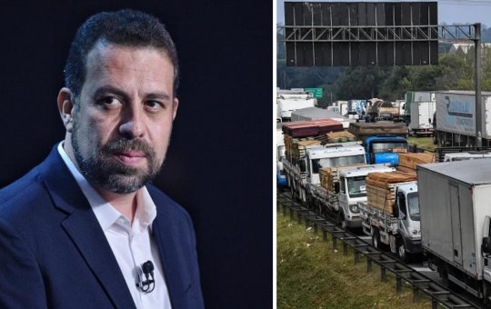 Guilherme Boulos comemora aprovação da MP do frete mínimo para caminhoneiros: "vitória histórica"
