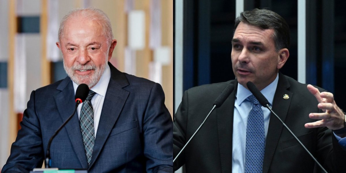 Quaest mostra Lula na frente com 45% contra 37% de Flávio Bolsonaro em eventual 2º turno