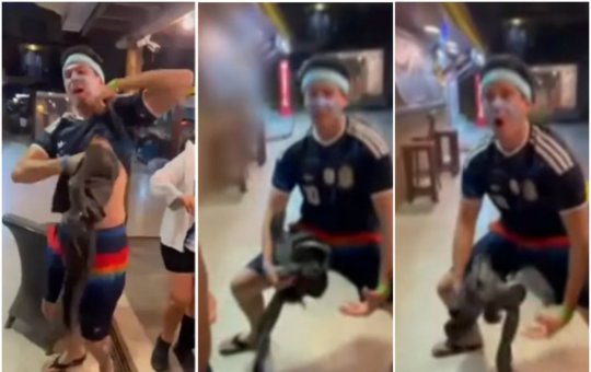 Jovem denuncia racismo durante comemoração de torcedores argentinos em Morro de São Paulo
