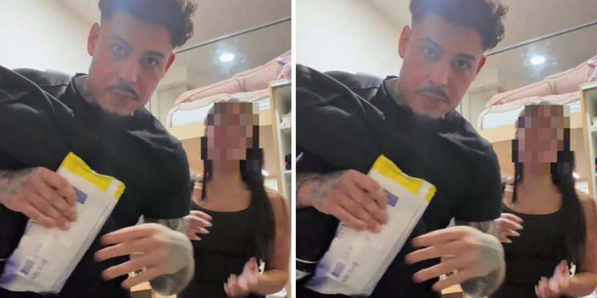 Influenciador famoso afirma que foi agredido por ex-namorada por motivo inusitado