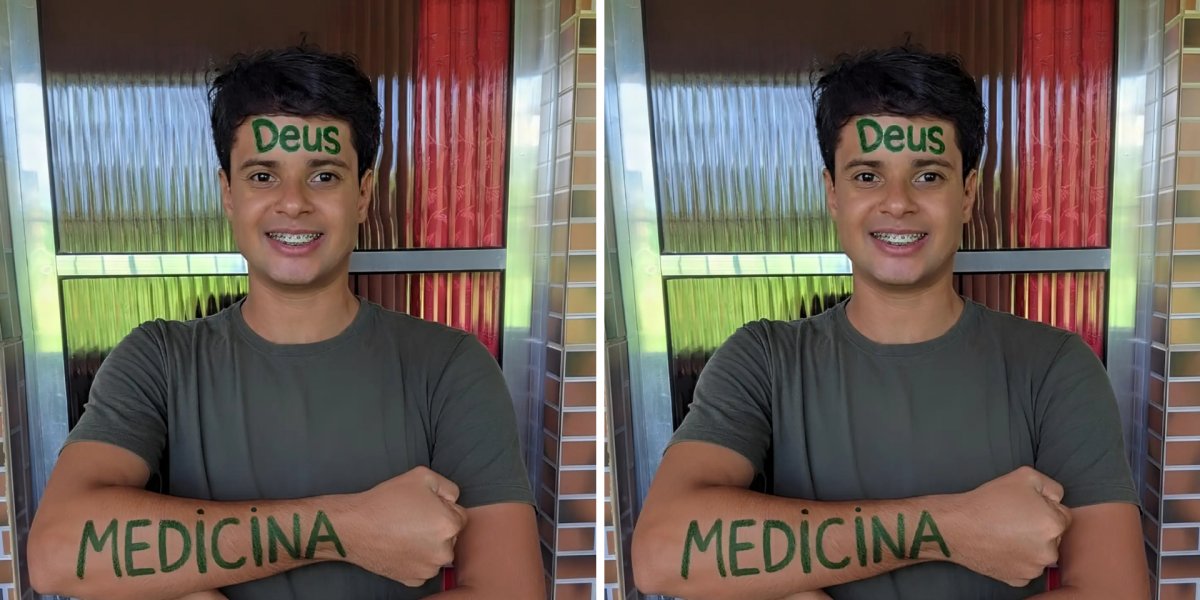 Baiano aprovado em 1º lugar em Medicina na USP é internado na UTI após complicações de cirurgia