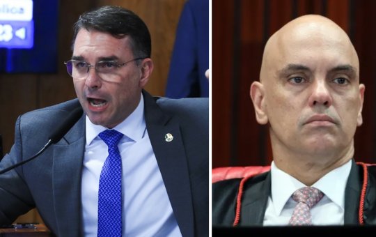 Flávio chama Moraes de “demônio” e diz que não vai se intimidar após novas restrições a Jair Bolsonaro