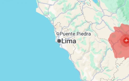 Terremoto no Peru deixa pelo menos 5 mortos, mais de 20 feridos e 300 desabrigados