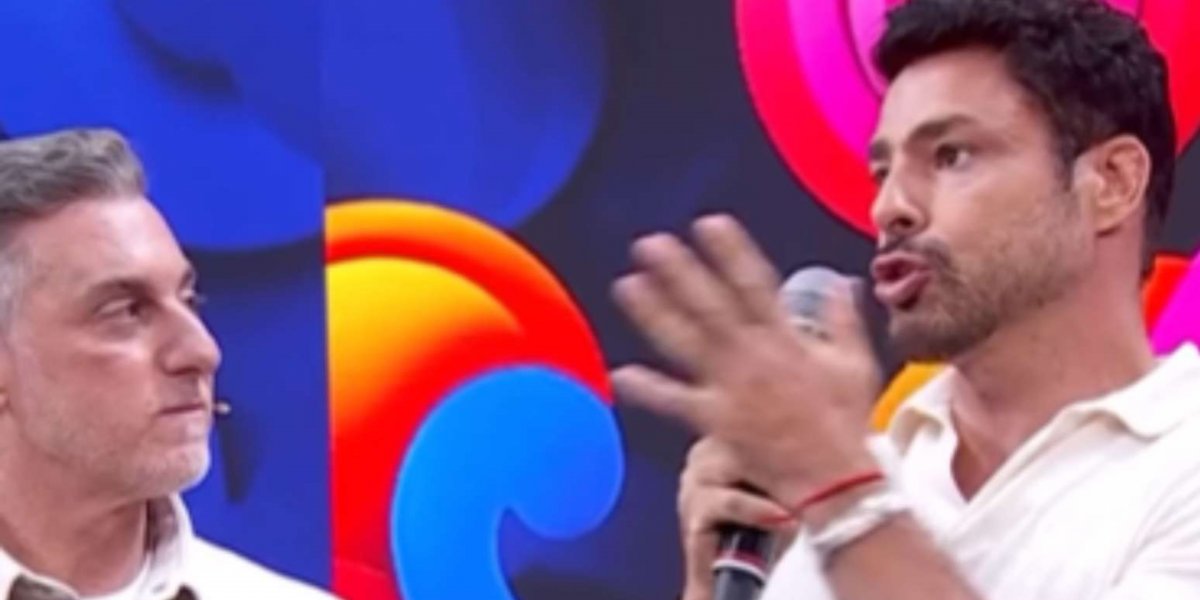 Cauã Reymond é interrompido por Luciano Huck ao falar sobre bets e momento repercute na web