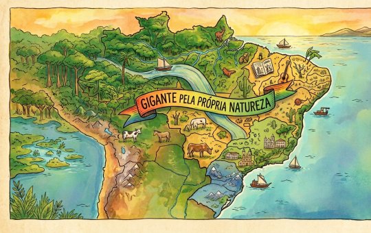 Gigante pela própria natureza: como os sotaques contam a história do Brasil
