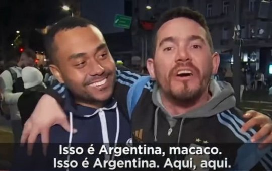 Durante cobertura da final da Copa do Mundo, repórter baiano é alvo de racismo na Argentina