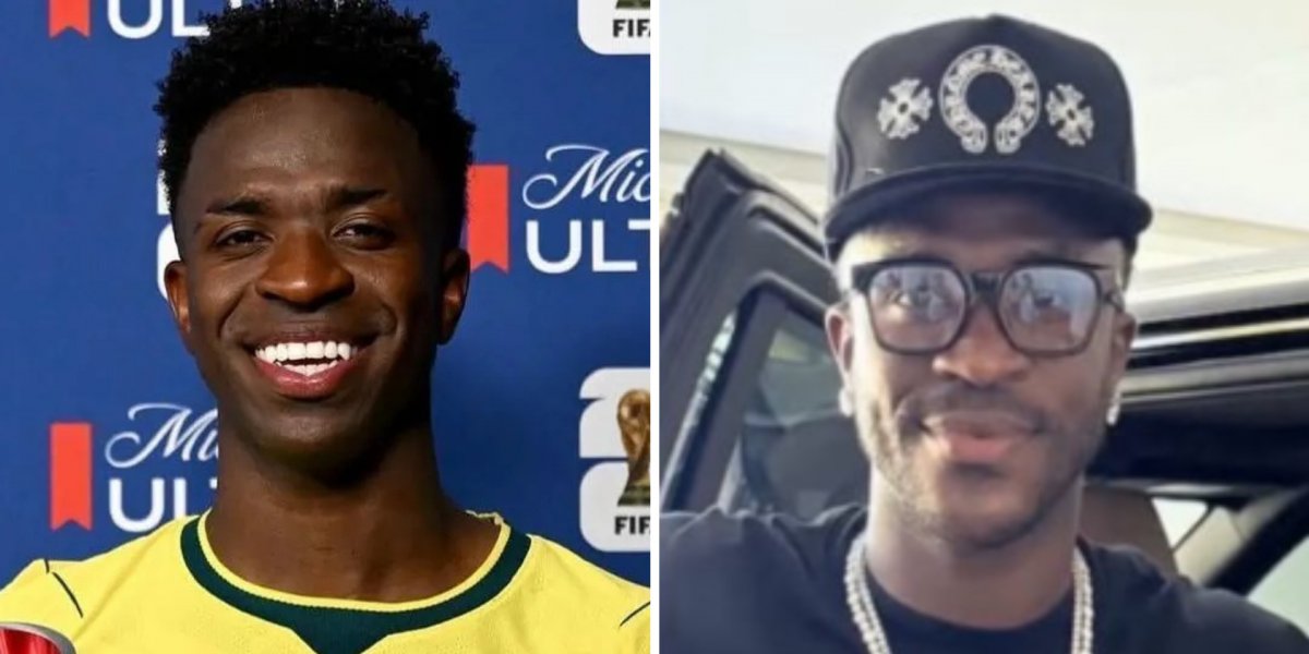 Vini Jr. faz harmonização facial e divide opiniões dos internautas
