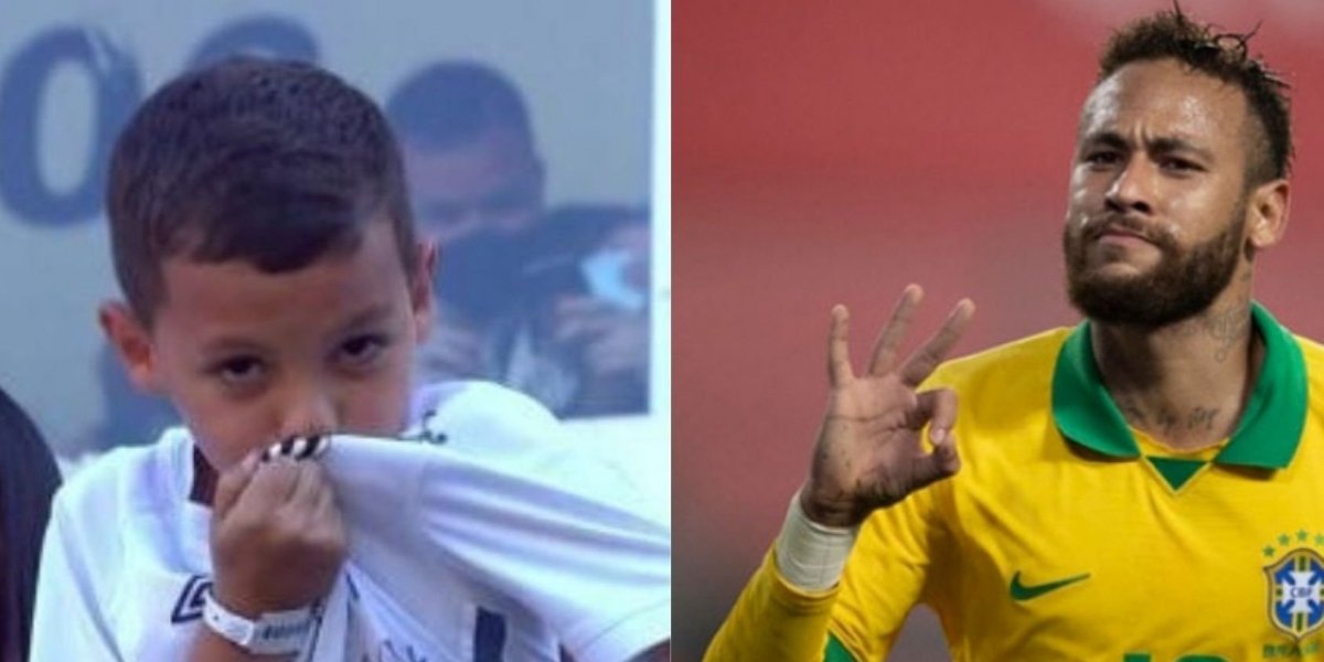 Neymar apoia garoto torcedor do Santos após postagem: “Onde vamos parar”