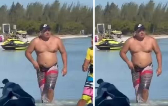 Homem saca arma e tenta atirar durante briga com praticante de kitesurf em praia do Rio
