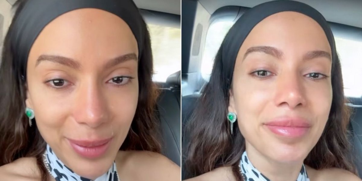 Anitta se emociona ao assistir novo projeto e diz: “É o trabalho mais lindo que já fiz na vida”