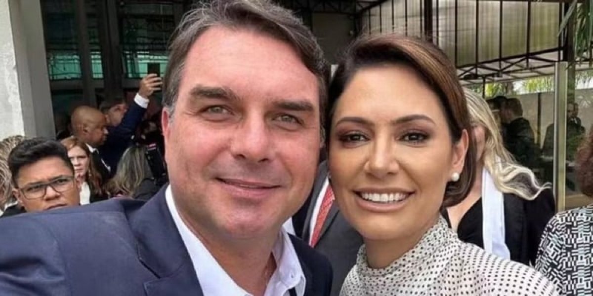 Michelle Bolsonaro responde a Flávio Bolsonaro: "Eu te desculpo" e fala em reconstrução da família