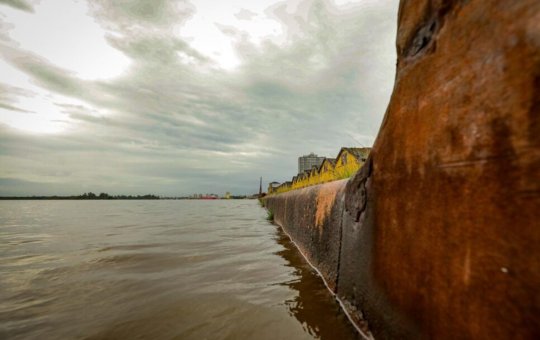 Porto Alegre entra em alerta para risco de inundação na Região das Ilhas