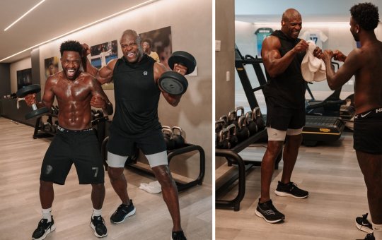 Vini Jr. e Terry Crews treinam juntos e mandam recado para Haaland: “Estamos esperando por você”