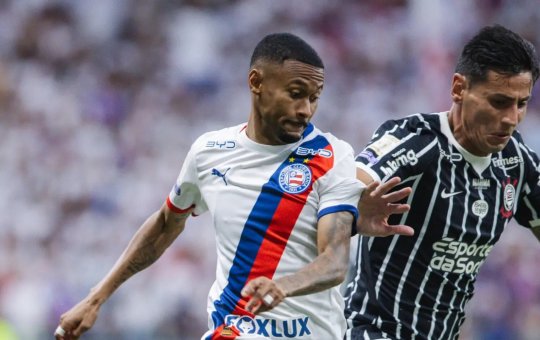 Bahia empata por 1 a 1 contra o Corinthians pelo Campeonato Brasileiro