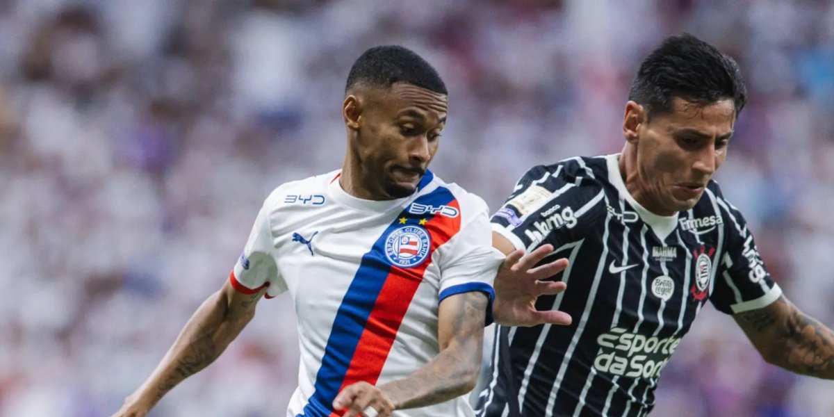 Bahia empata por 1 a 1 contra o Corinthians pelo Campeonato Brasileiro