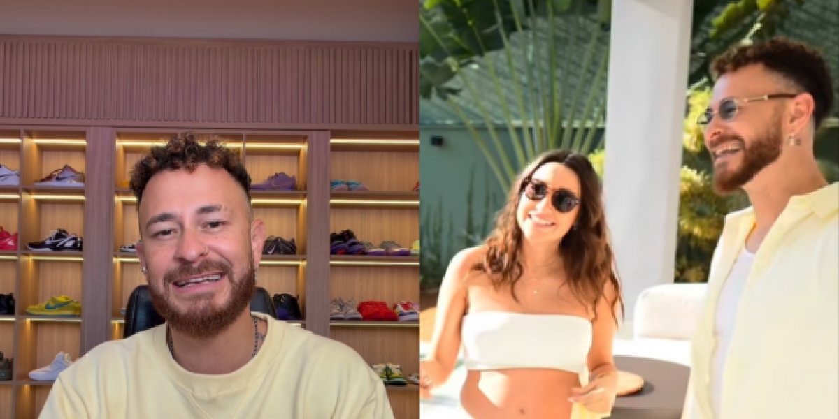 Fred Bruno revela chegada do segundo filho e celebra nova fase da paternidade