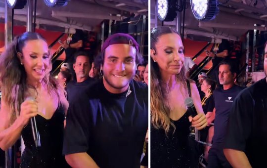 Filho de Ivete, Marcelo Sangalo rouba a cena ao se apresentar com a mãe no Fortal 2026: “Cria de Ivete”
