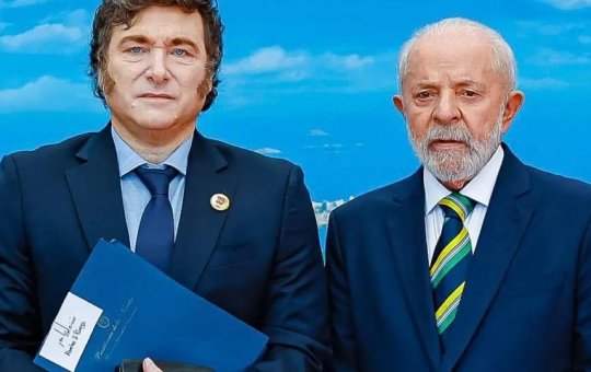 Milei volta a atacar Lula e acusa Brasil de financiar campanha anti-Argentina