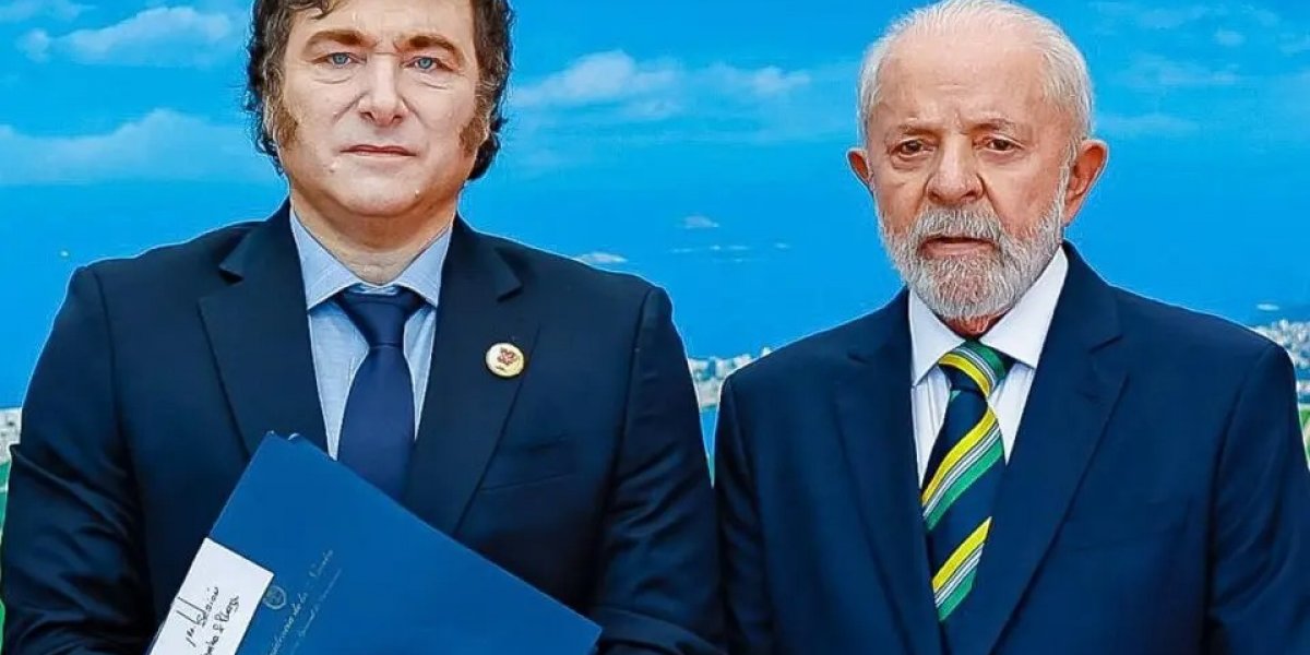 Milei volta a atacar Lula e acusa Brasil de financiar campanha anti-Argentina