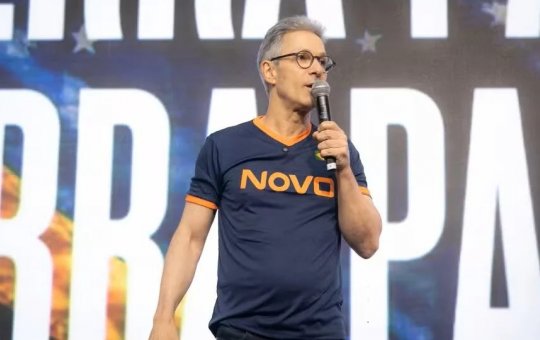 Sem vice definido, Novo confirma Zema como candidato à Presidência da República