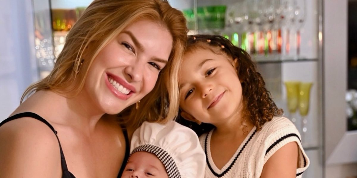 Lore Improta celebra dois meses de Levi com festa temática de mini chef