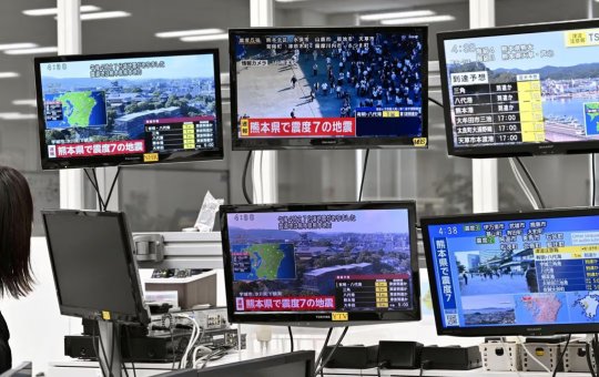 Terremoto de magnitude 7,1 atinge o Japão e provoca alerta de tsunami