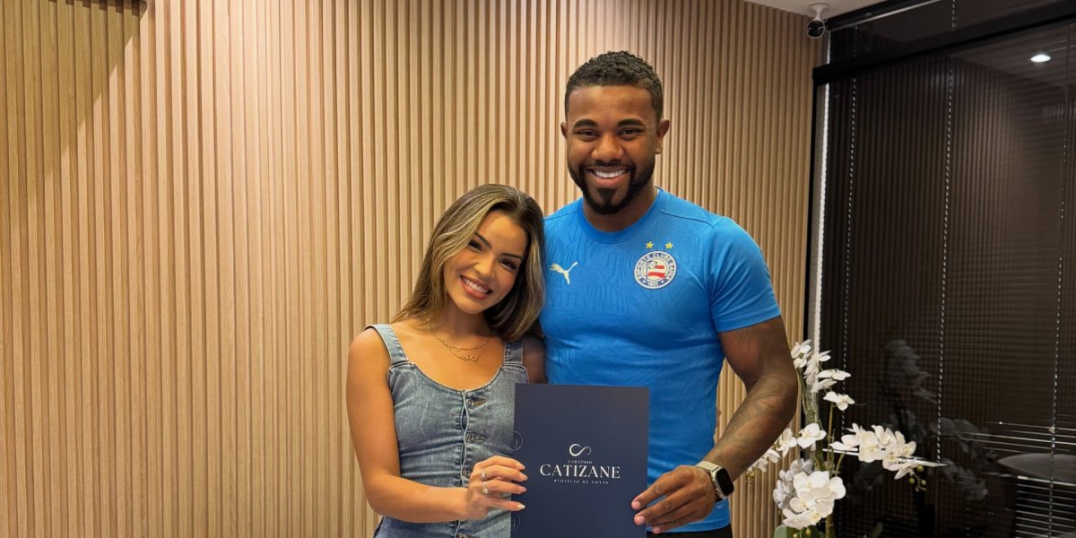 Davi Brito oficializa casamento no civil com Emily Araújo em Salvador: "Esse é apenas o começo"