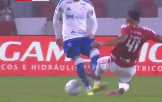 STJD pune zagueiro do Internacional por até 6 meses após fratura em Gabriel Pec