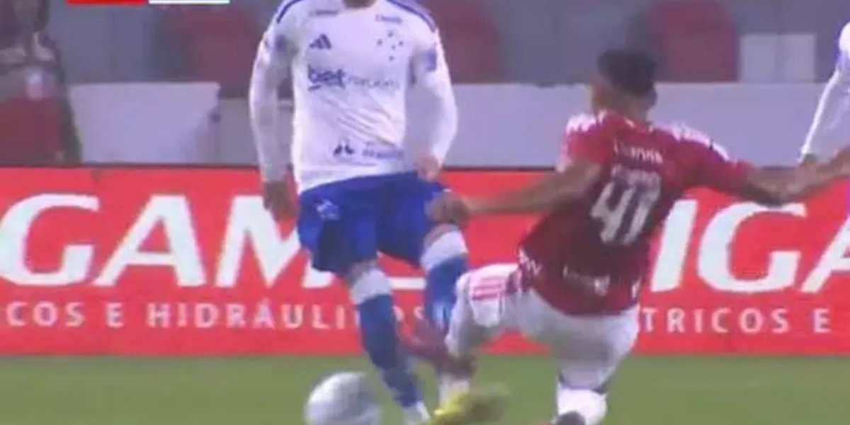 STJD pune zagueiro do Internacional por até 6 meses após fratura em Gabriel Pec