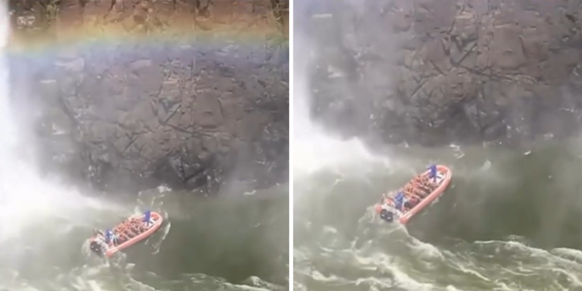 Turista holandês morre após embarcação virar em passeio nas Cataratas do Iguaçu